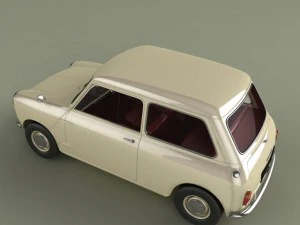 morris mini cars 3D Model