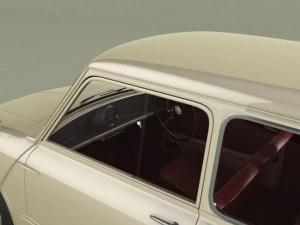 morris mini cars 3D Model