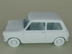 morris mini cars 3D Model