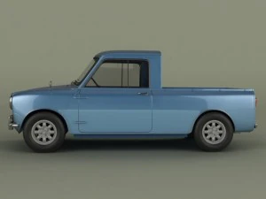 morris mini cars 3D Model