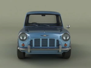 morris mini cars 3D Model