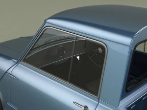 morris mini cars 3D Model