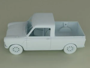 morris mini cars 3D Model