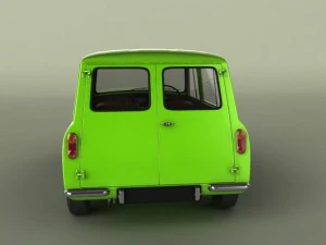 morris mini cars 3D Model