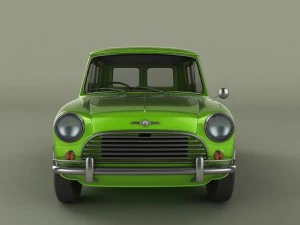 morris mini cars 3D Model