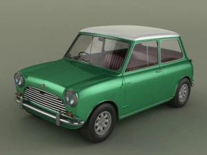 morris mini cooper mk 1 3D Model