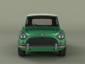 morris mini cooper mk 1 3D Модель