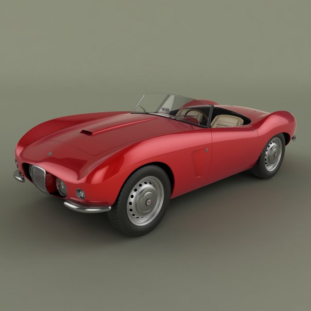 arnolt bristol deluxe Modelo 3D .c4d .max .obj .3ds .fbx .stl .blend 