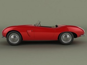 arnolt bristol deluxe Modelo 3D
