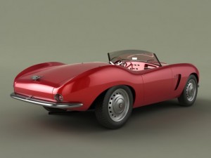 arnolt bristol deluxe Modelo 3D