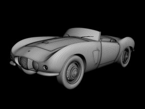 arnolt bristol deluxe Modelo 3D