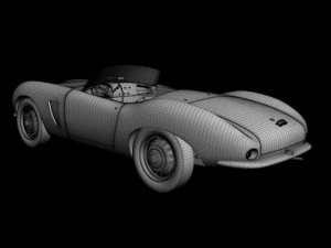 arnolt bristol deluxe 3D Model