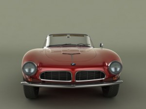 bmw 507 Modèle 3D