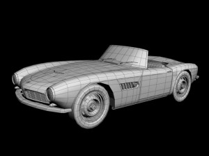 bmw 507 Modèle 3D