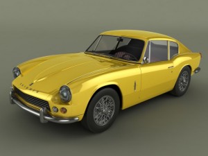 triumph gt6 mk 1 3D मॉडल