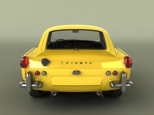 triumph gt6 mk 1 3D 모델