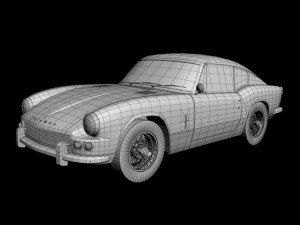 triumph gt6 mk 1 3D 모델