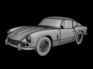 triumph gt6 mk 1 3D 모델