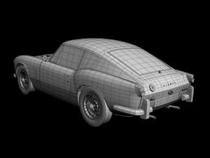 triumph gt6 mk 1 3D 모델