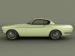 volvo p1800 1961 3D Model