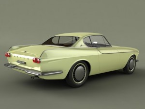 volvo p1800 1961 Modelo 3D