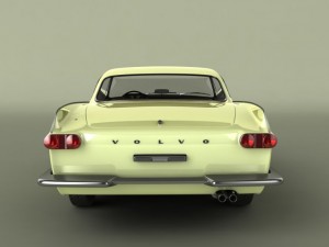volvo p1800 1961 Modelo 3D