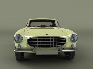 volvo p1800 1961 Modelo 3D