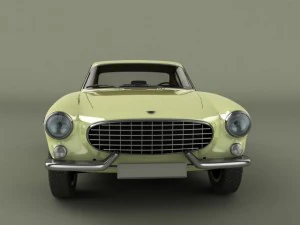 volvo p1800 1961 3D Model