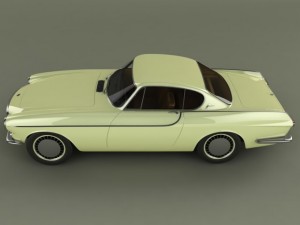volvo p1800 1961 Modelo 3D