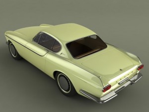 volvo p1800 1961 Modelo 3D