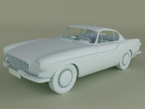 volvo p1800 1961 3D Model