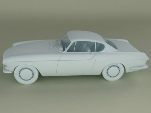 volvo p1800 1961 Modelo 3D