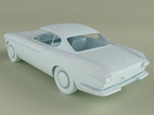 volvo p1800 1961 Modelo 3D