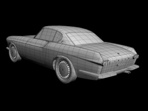 volvo p1800 1961 Modelo 3D
