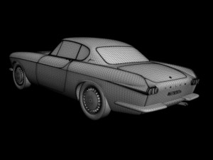 volvo p1800 1961 Modelo 3D