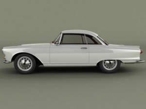 auto union 1000 sp 3Dモデル