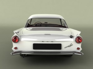 auto union 1000 sp 3Dモデル