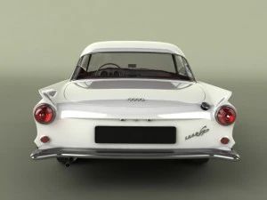 auto union 1000 sp 3D Model