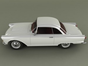 auto union 1000 sp 3Dモデル