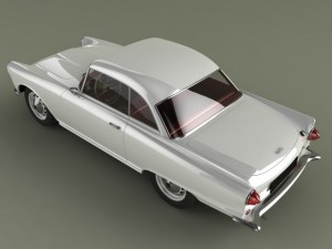 auto union 1000 sp 3Dモデル