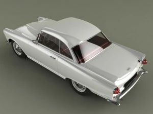 auto union 1000 sp 3D Model
