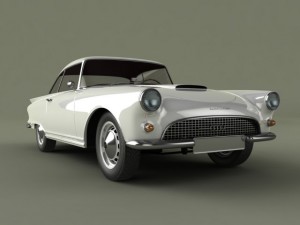 auto union 1000 sp 3Dモデル