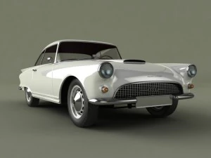 auto union 1000 sp 3D Model