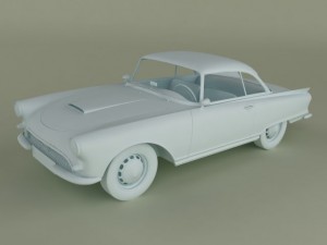 auto union 1000 sp 3Dモデル