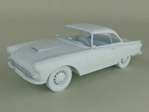 auto union 1000 sp 3D Model