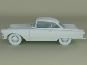 auto union 1000 sp 3Dモデル