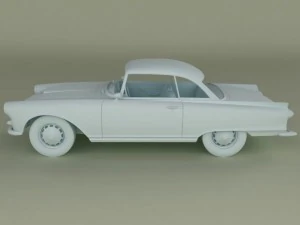auto union 1000 sp 3D Model