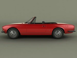 peugeot 504 convertible 3D Model