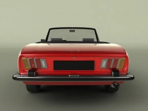 peugeot 504 convertible 3D Model