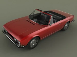 peugeot 504 convertible 3D Model